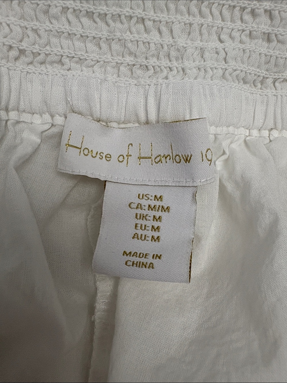 House of Harlow 1960 Boho White Maxi Skirt - Picture 6 of 6